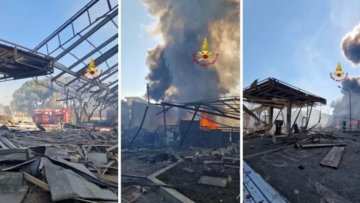 esplosione via dei gordiani incendio cause