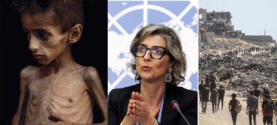francesca albanese gaza israele bambini fame