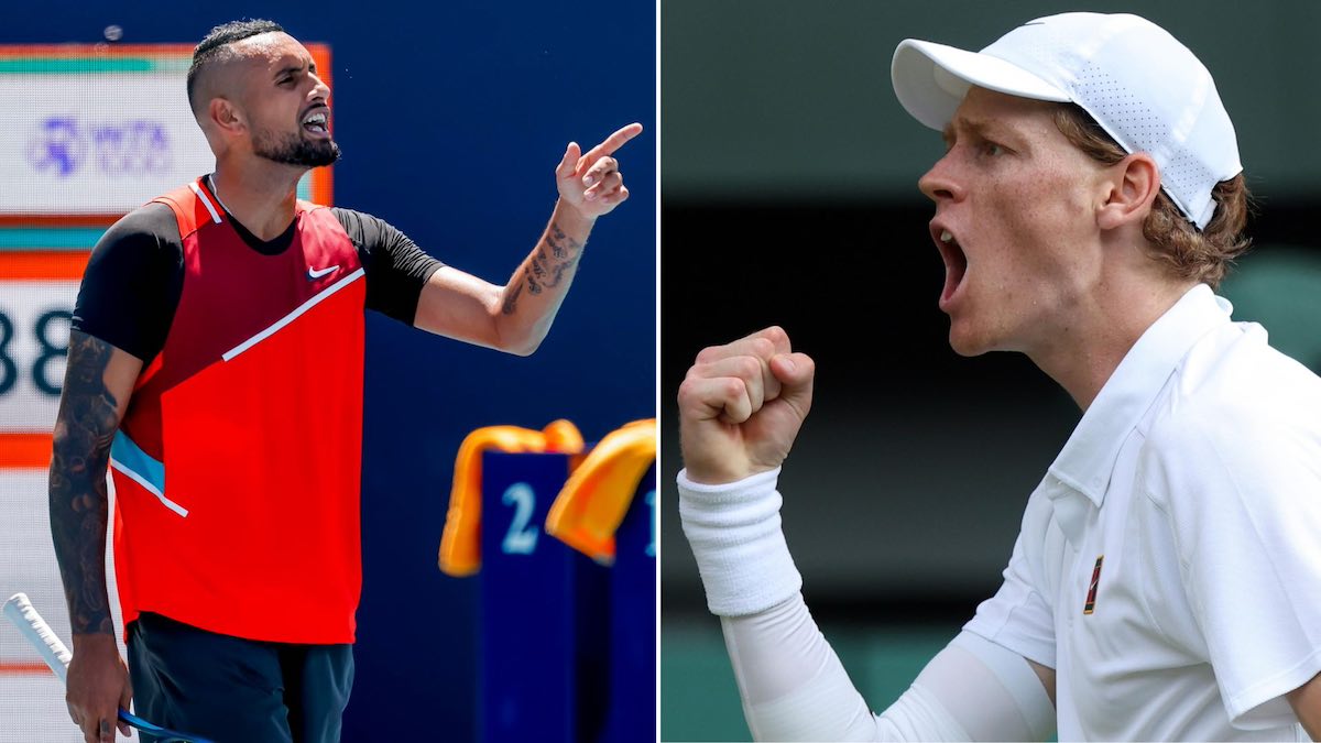jannik sinner nick kyrgios