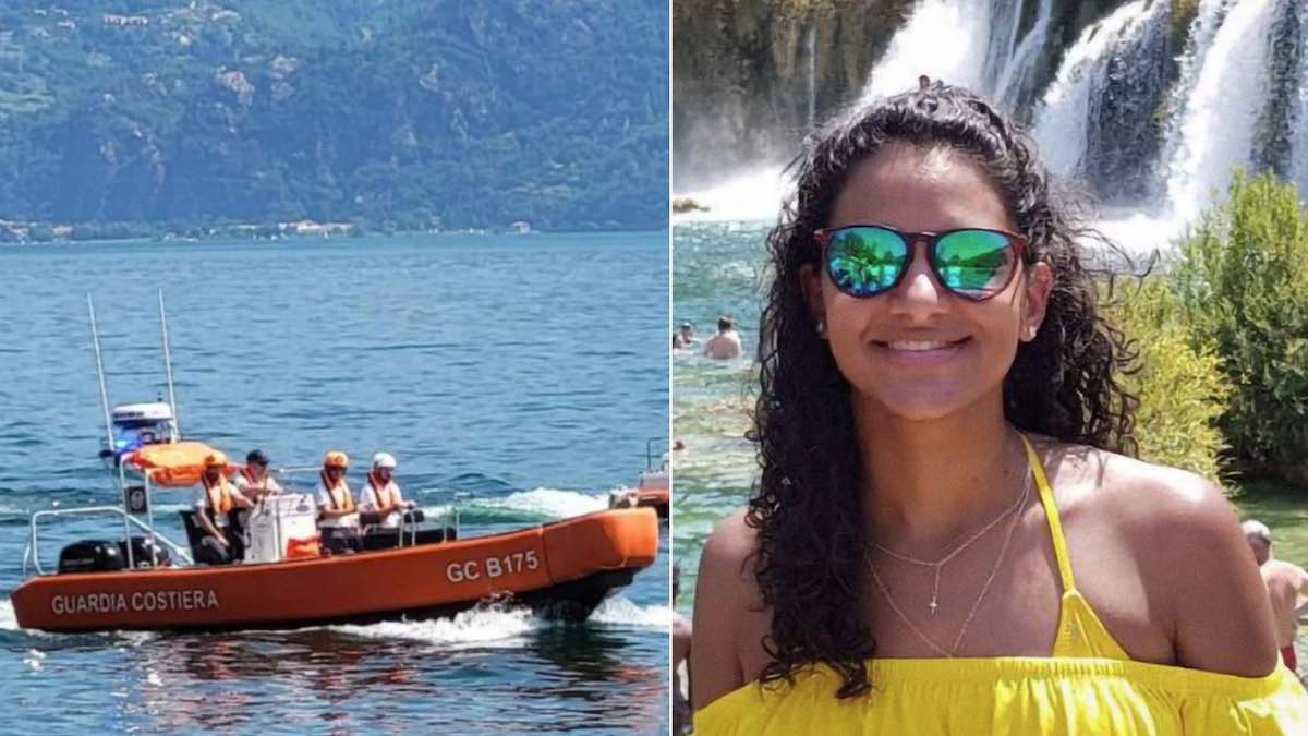 julina de lannoy incidennte barche lago como