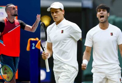 Kyrgios, Sinner, Alcaraz