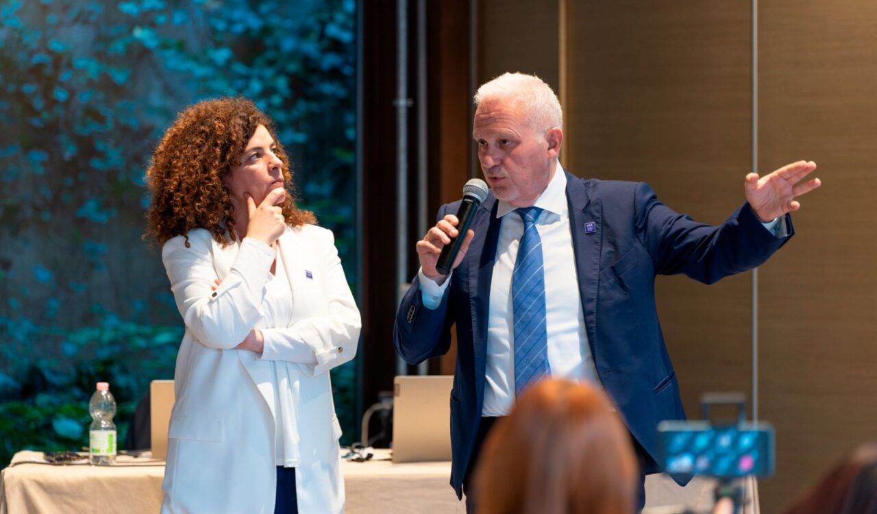 Lorena Orrea e Giancarlo Carniani