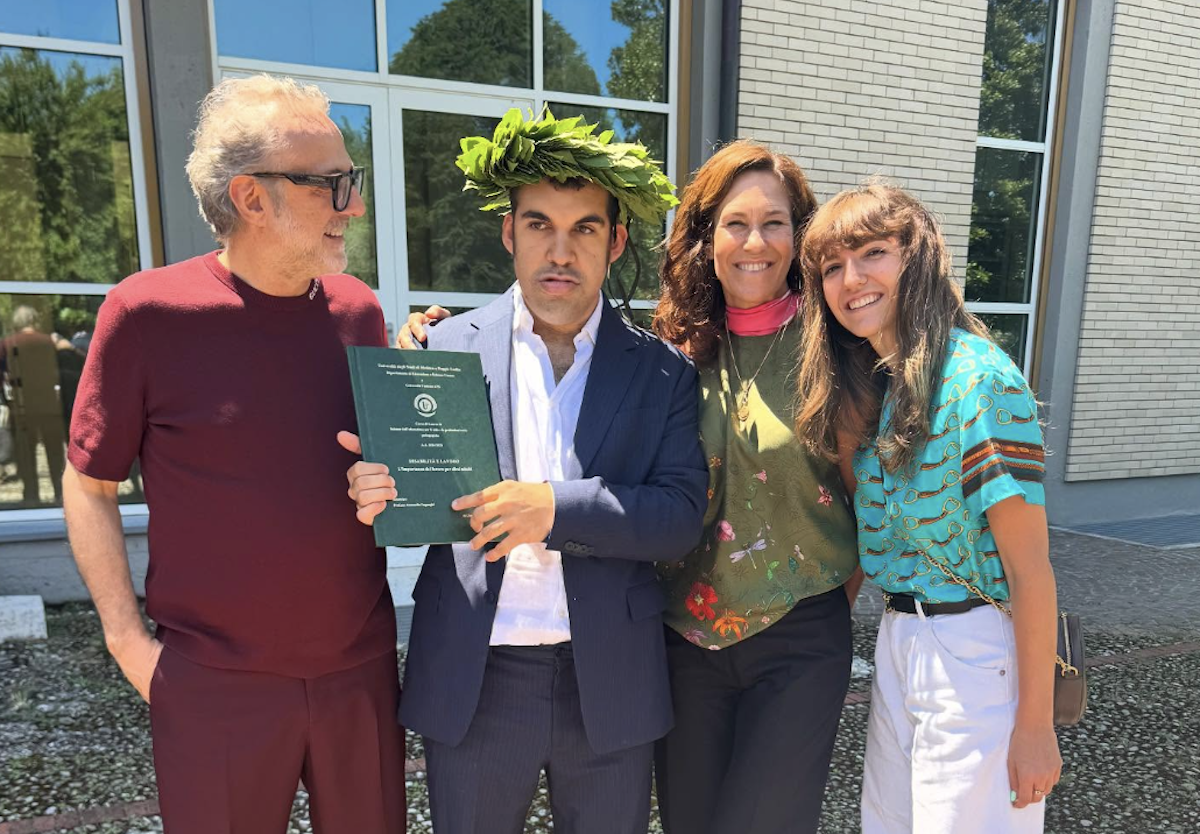 massimo-bottura-laurea-figlio-carlo