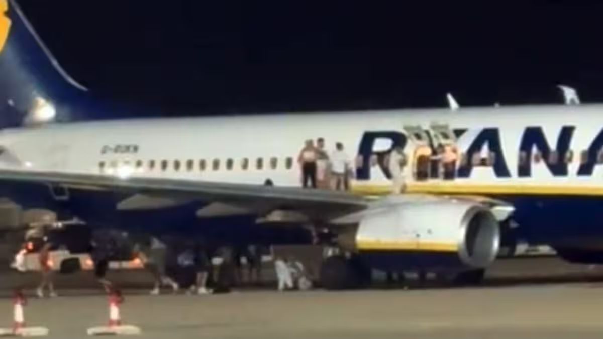 ryanair incendio maiorca