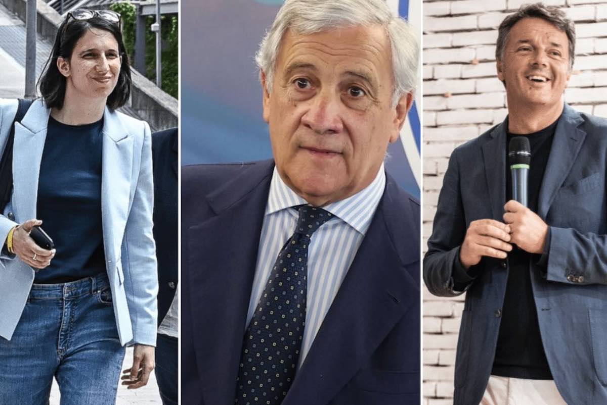 tajani schlein renzi ue trump dazi