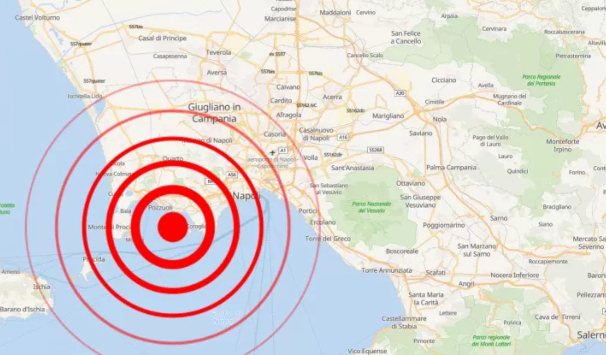 terremoto napoli campi flegrei