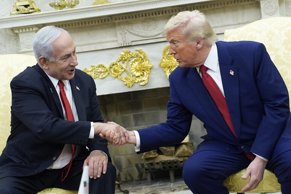 usa israele palestina città umanitaria rafah benjamin netanyahu donald trump