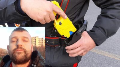Elton Bani taser