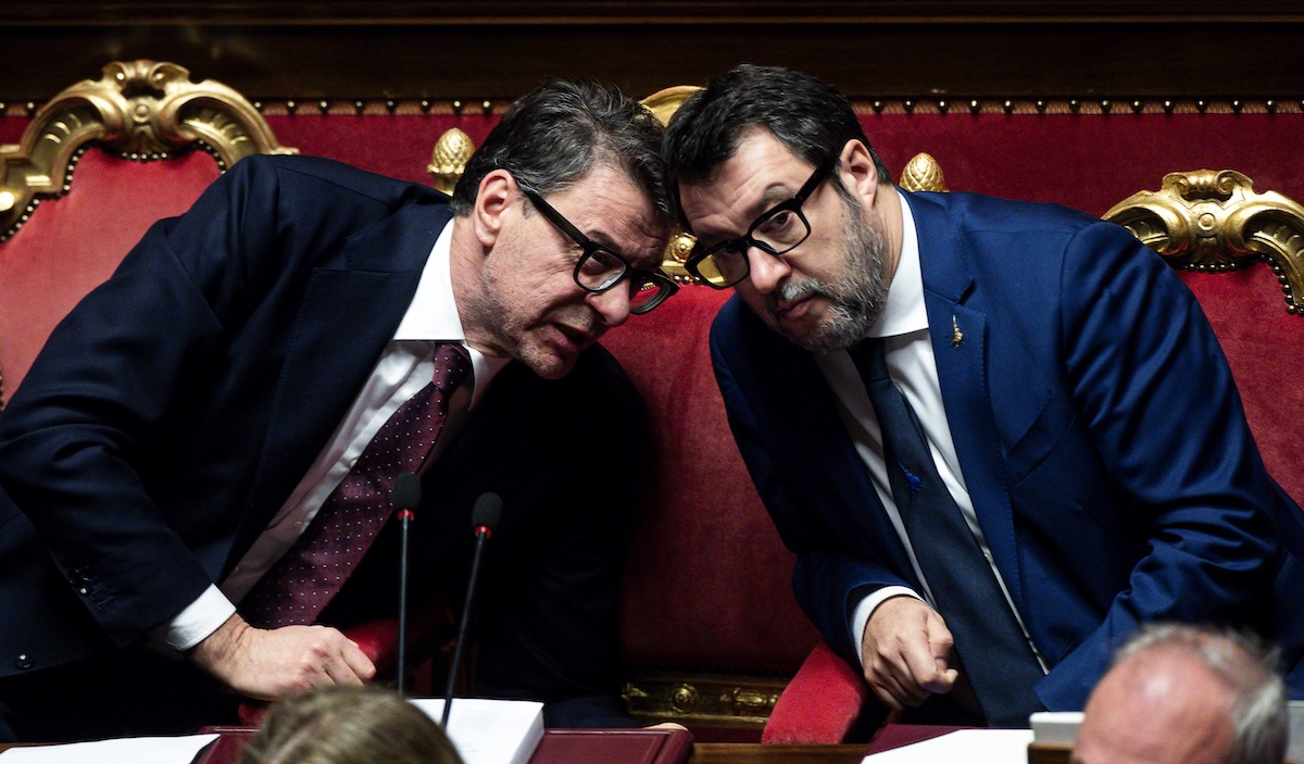Salvini Giorgetti Lega