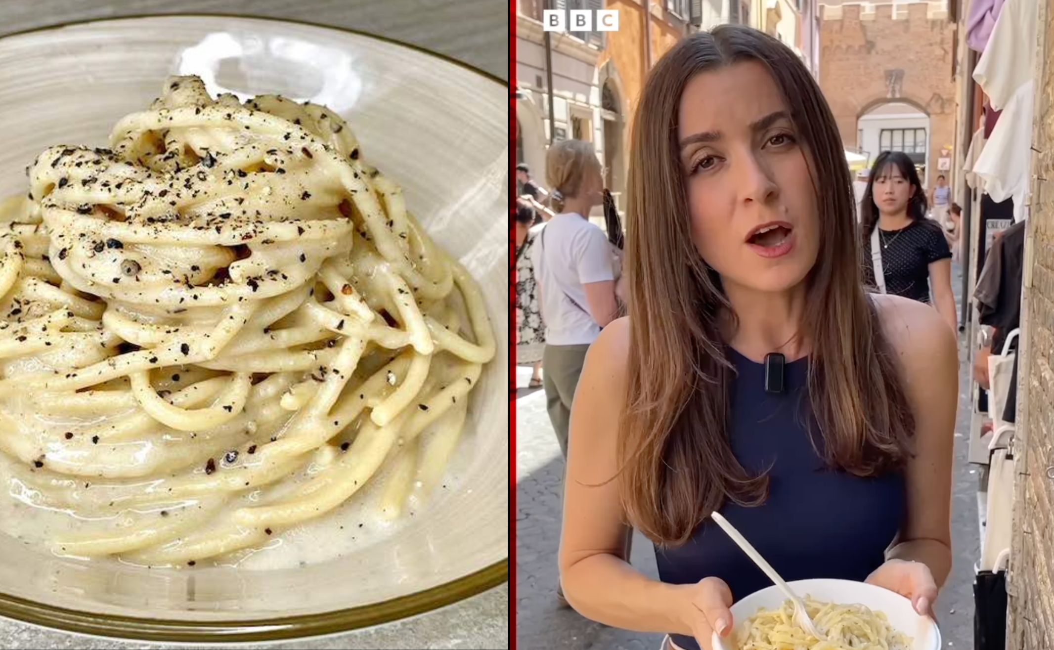 bbc ricetta cacio pepe