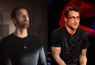 Roul Bova don Matteo e Fabrizio Corona