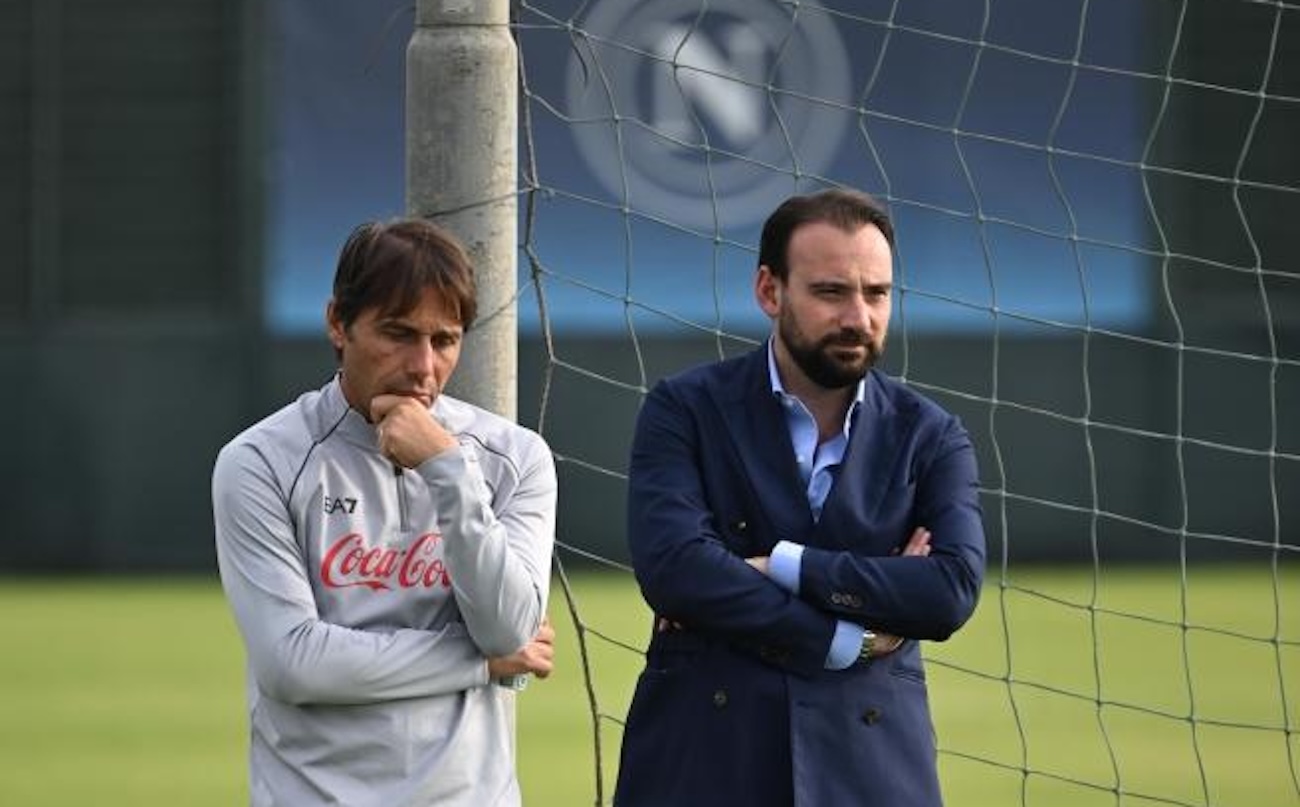Antonio Conte e Giovanni Manna
