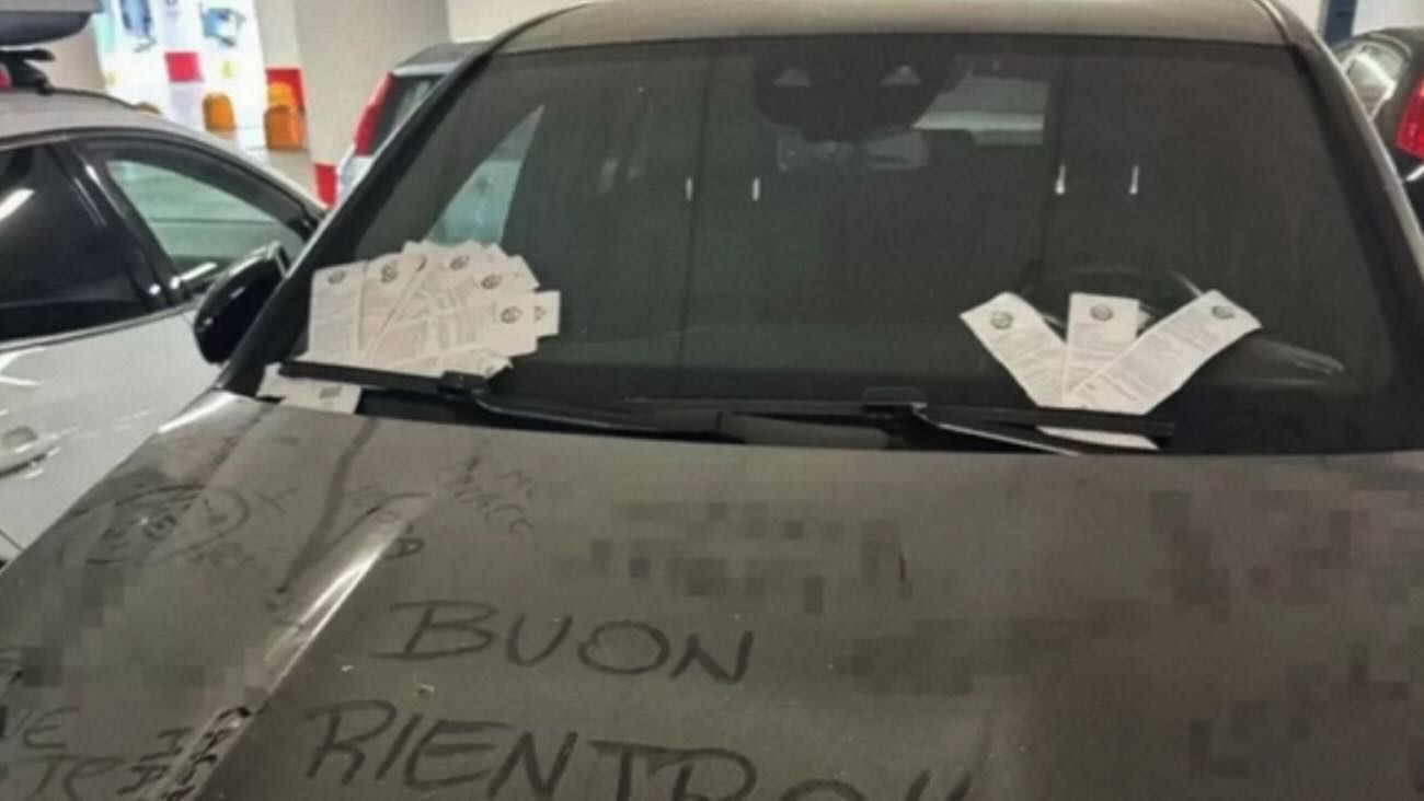 Il furbetto della Mercedes a Orio al Serio