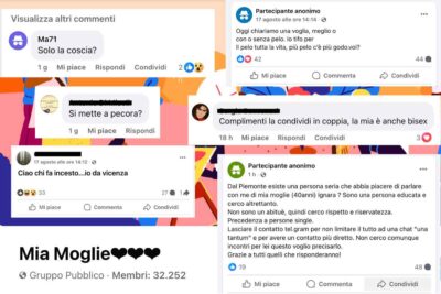 gruppo facebook mia moglia