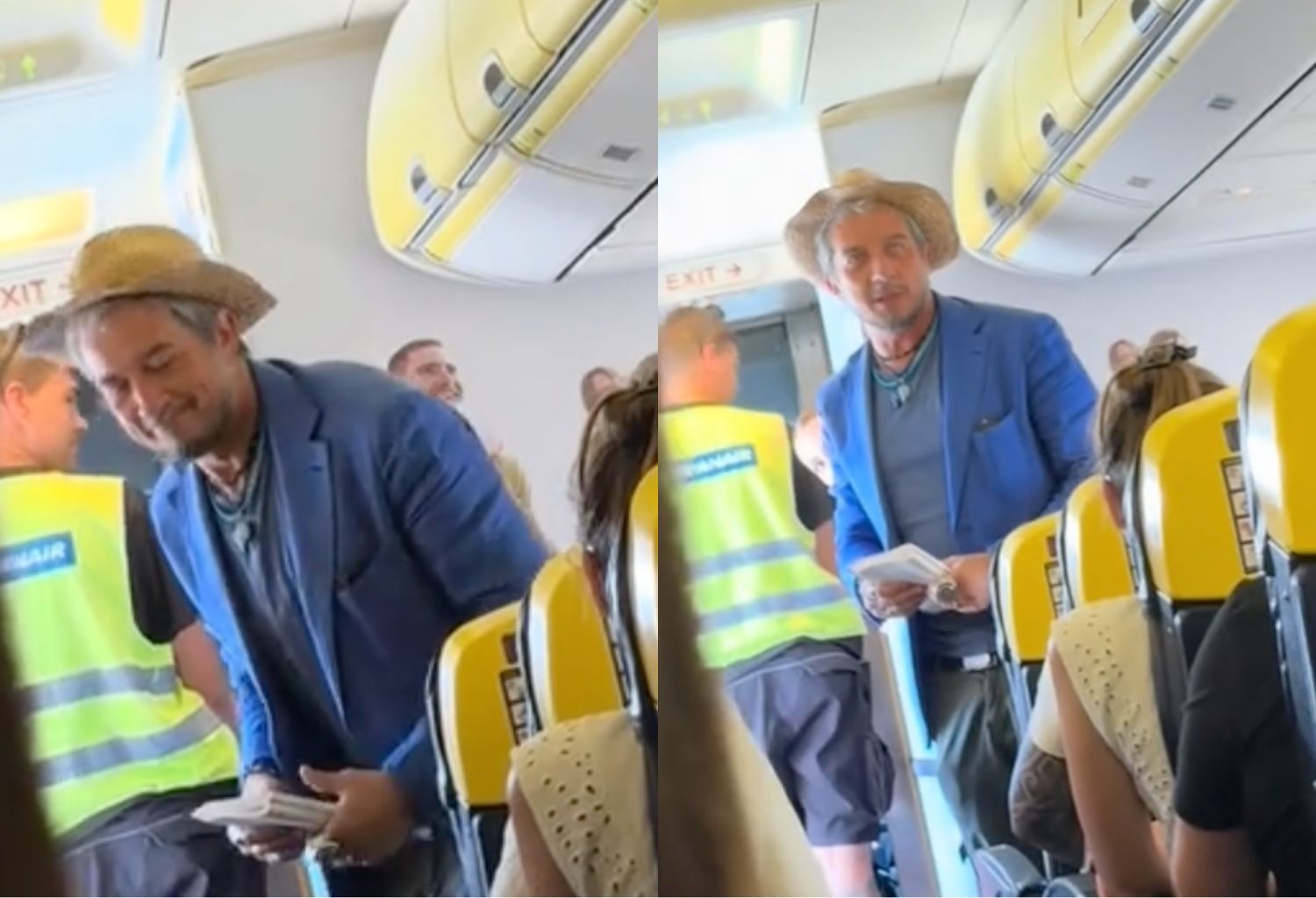 Paolo Ruffini volo in ritardo