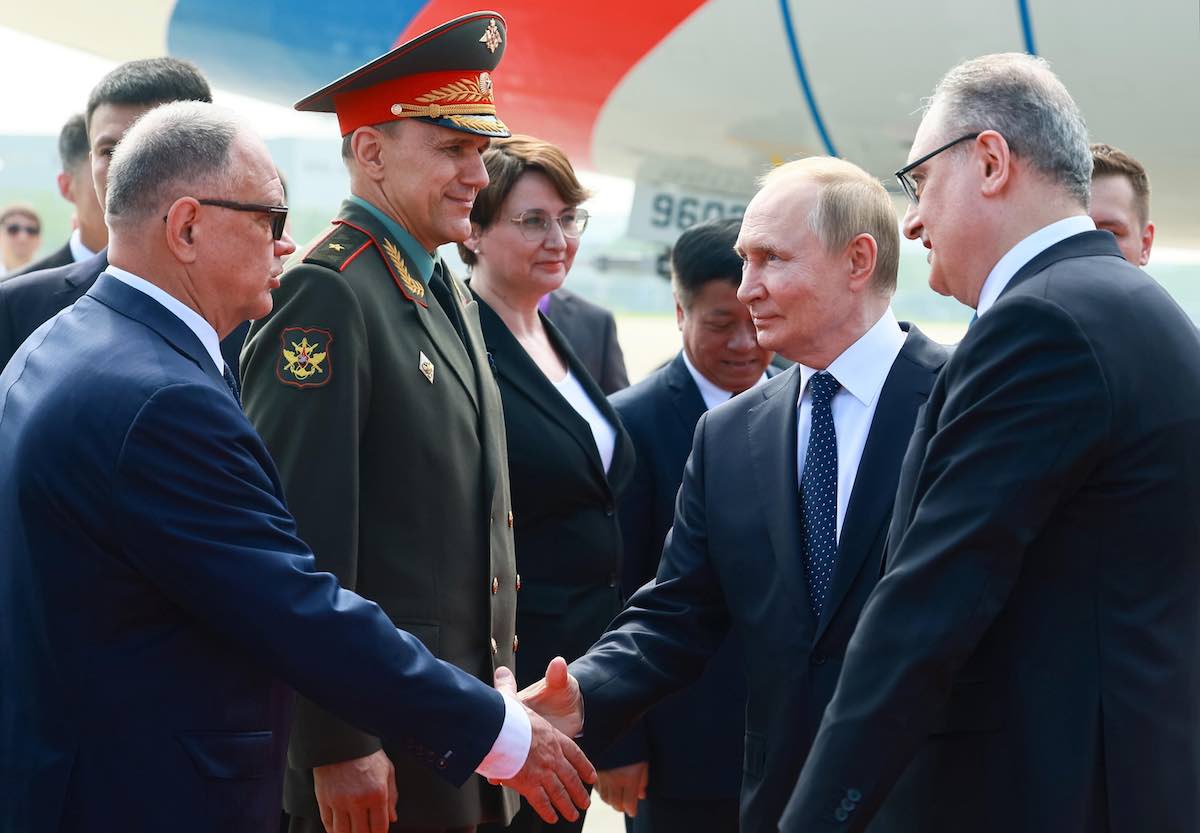 putin in cina