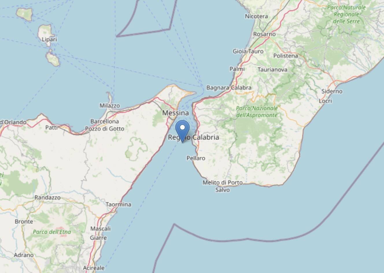 Terremoto Stretto di Messina