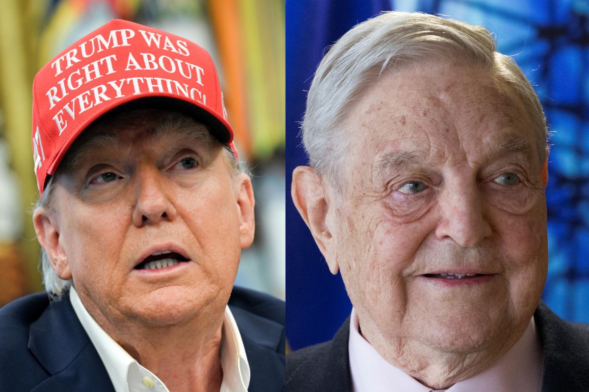 trump soros