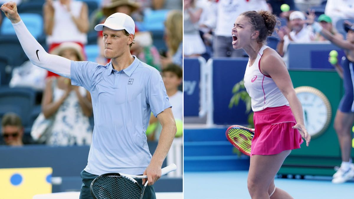 us open tabellone sinner paolini alcaraz