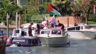 anna foglietta venezia lido carabinieri global flottilla