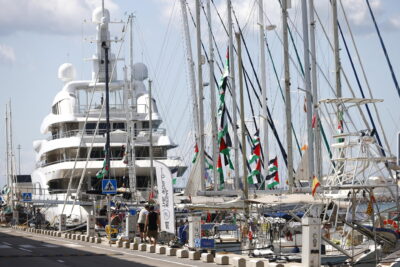 global sumud flottilla barcellona parlamentari 7 settembre