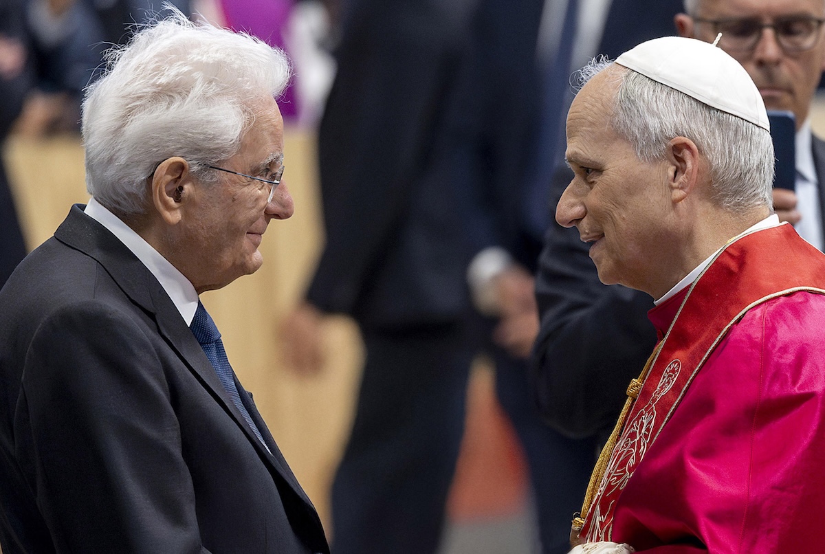 Mattarella Papa Leone XIV