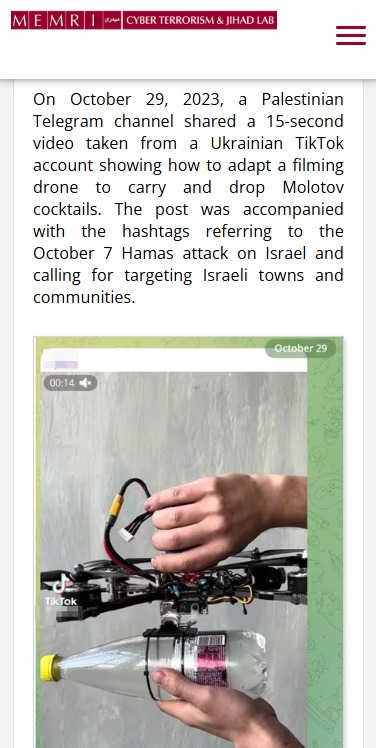 drone molotov gruppo telegram
