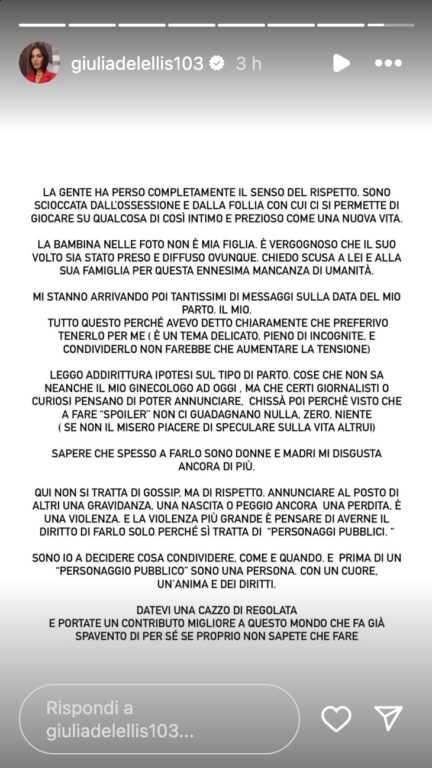 storia di Giulia De Lellis