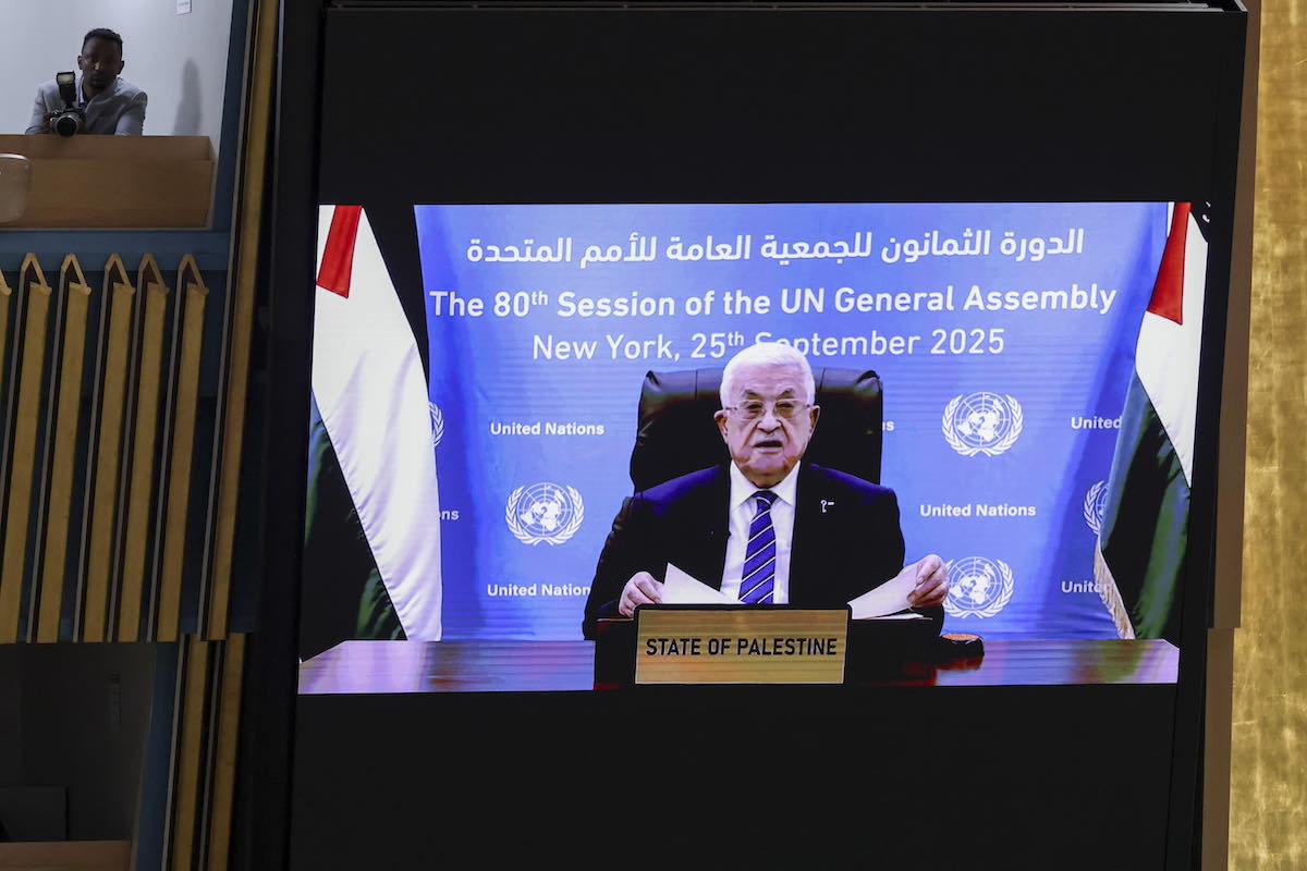 abu mazen palestina onu assemblea