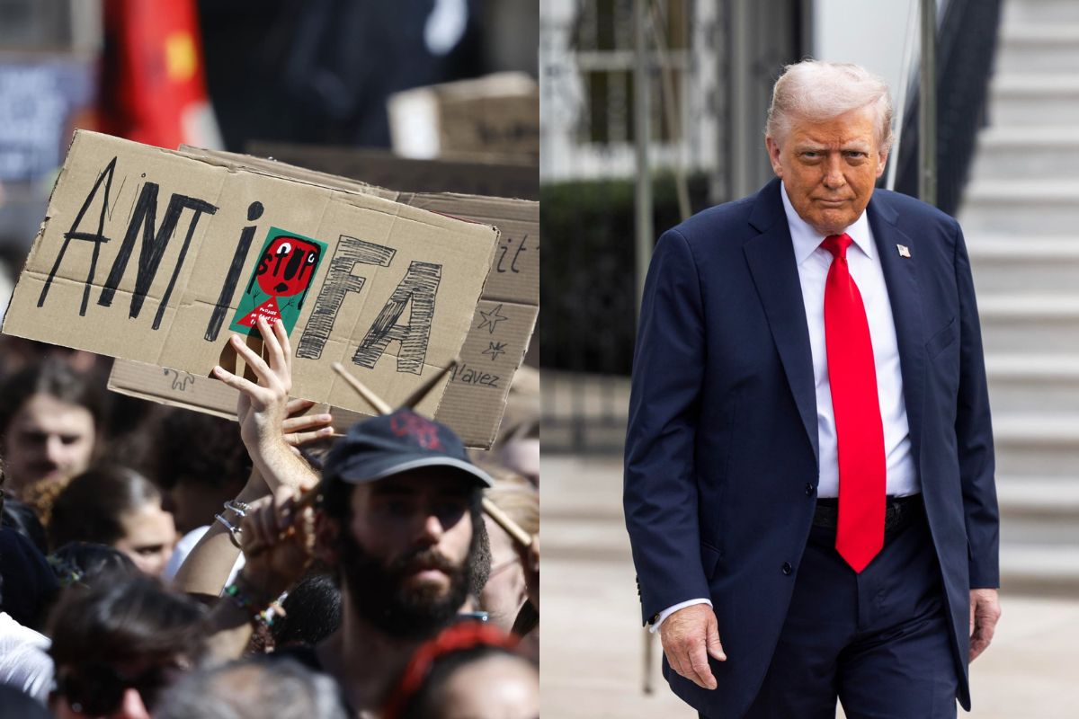 antifa trump