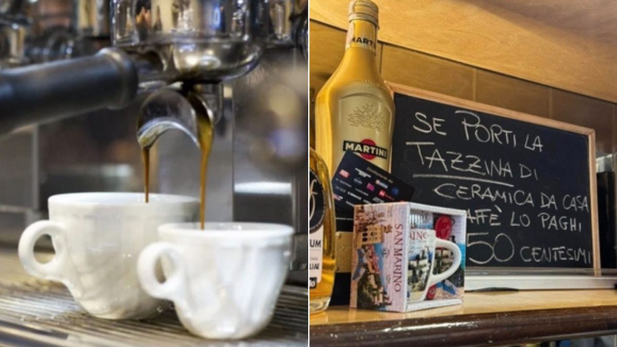 caffè baratto tazzina