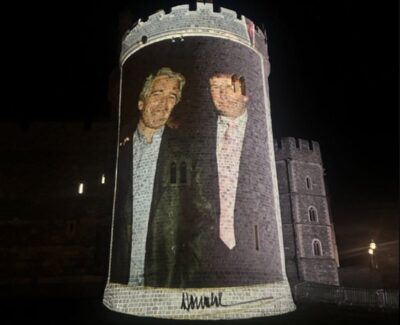 castello windsor foto donald trump jeffrey epstein