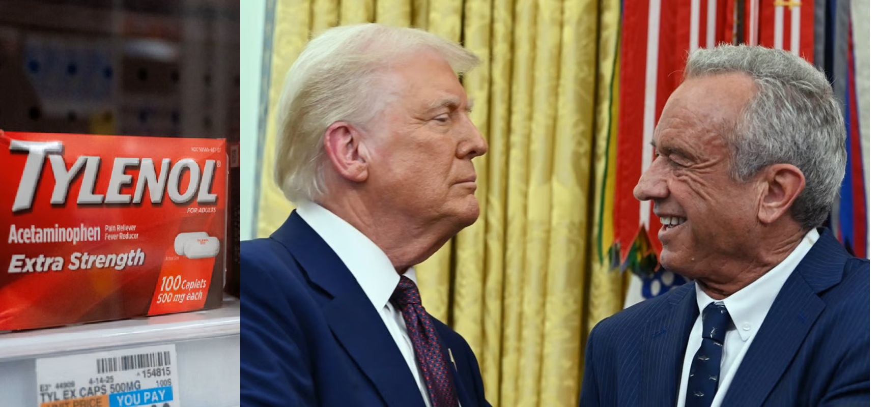 donald trump annuncio autismo vaccini tylenol