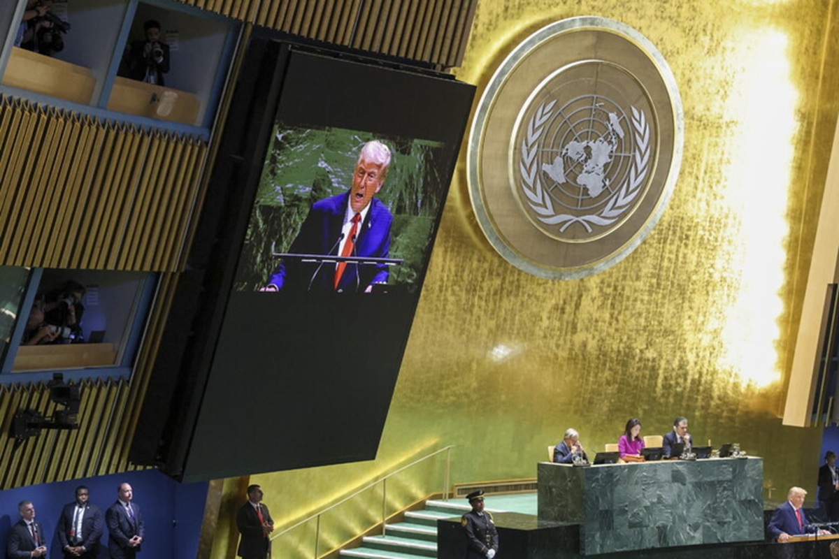 donald trump discorso onu sabotaggio