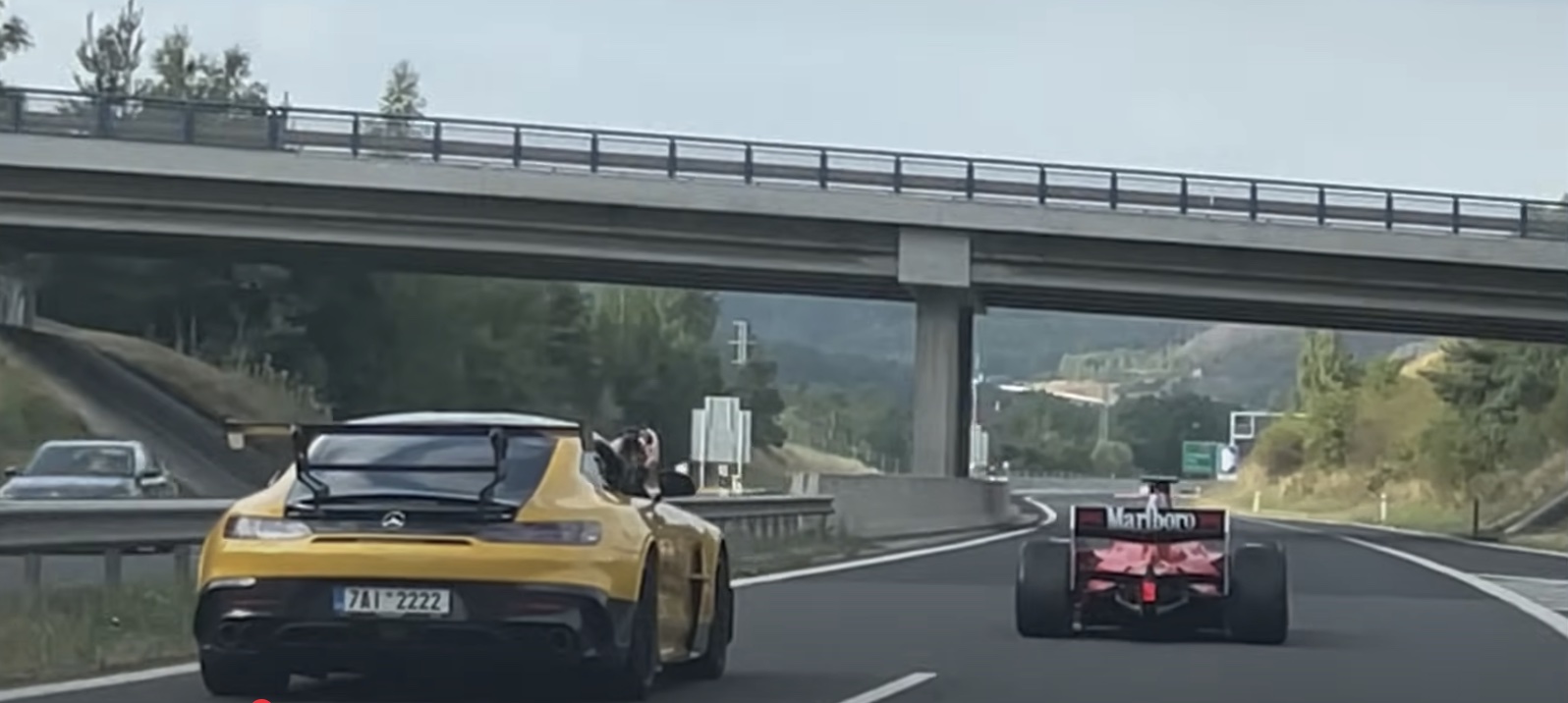 ferrari autostrada repubblica ceca