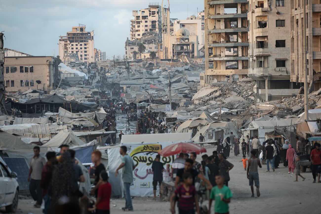 Sfollati a Gaza