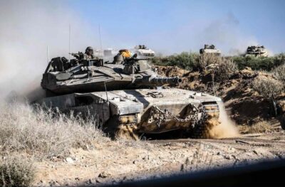 Carro armato israele a Gaza