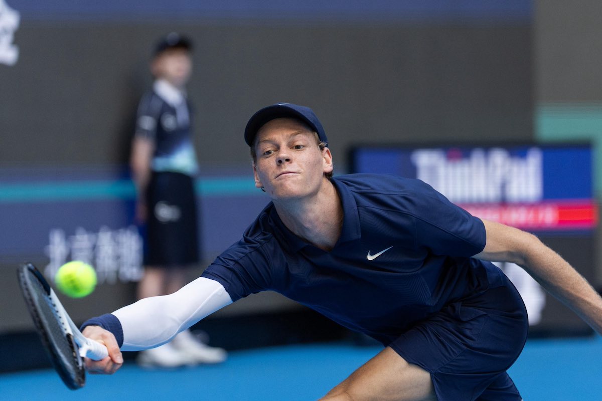 jannik sinner pechino tennis