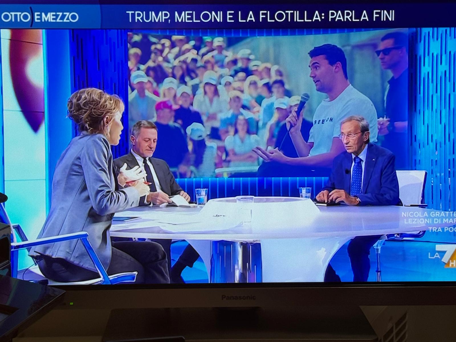 lilli gruber gianfranco fini