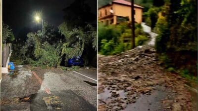 maltempo liguria italia napoli spiagge