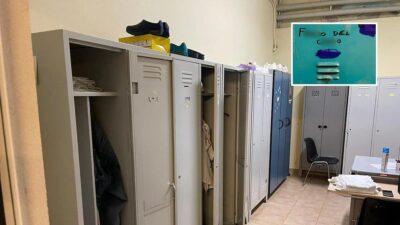 mattia montanari omofobia denuncia armadietto