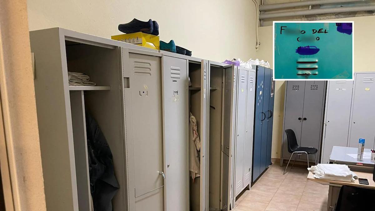 mattia montanari omofobia denuncia armadietto