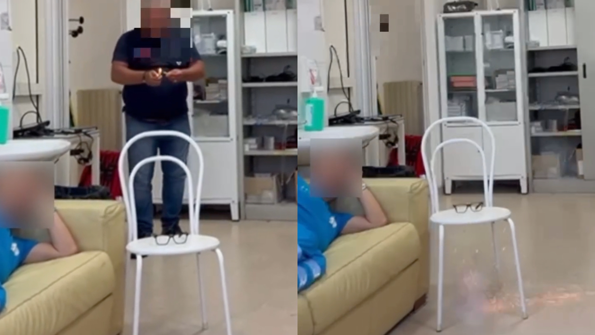 medico 118 palinuro fa esplodere petardo