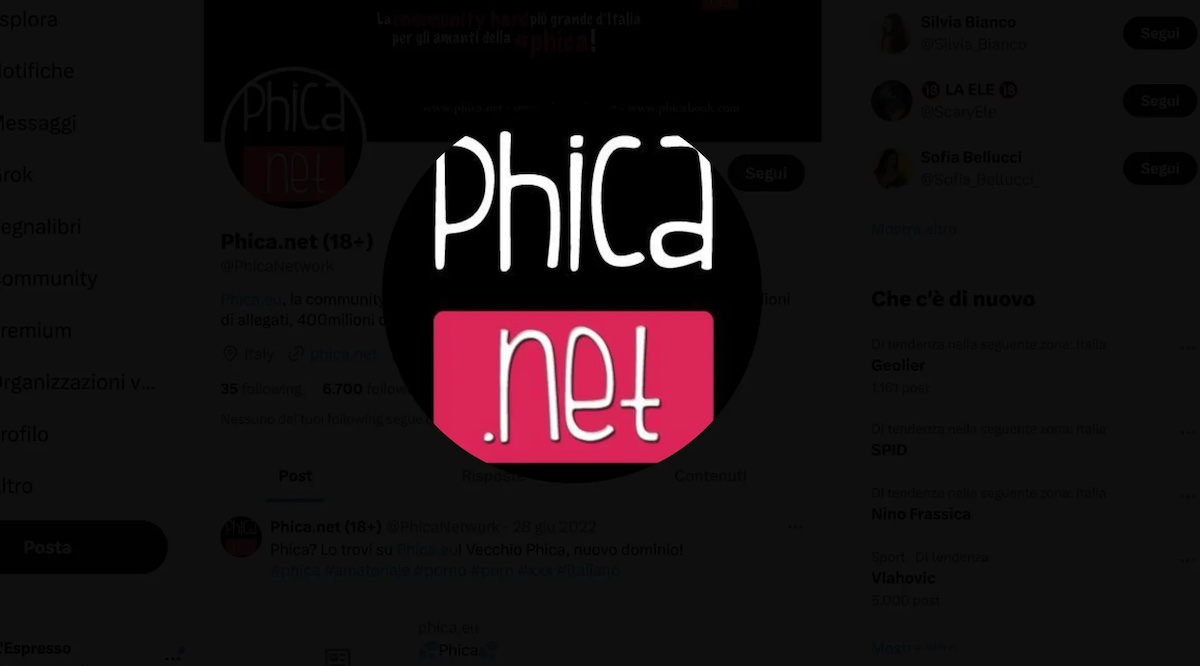 phica amministratore