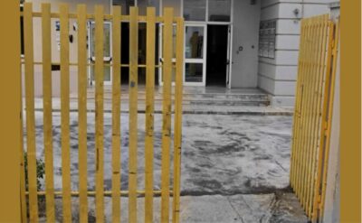 scuola media supersano devastato