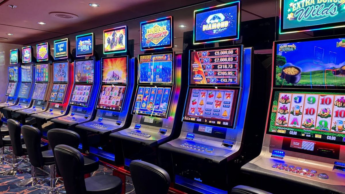 slot machine aggressione