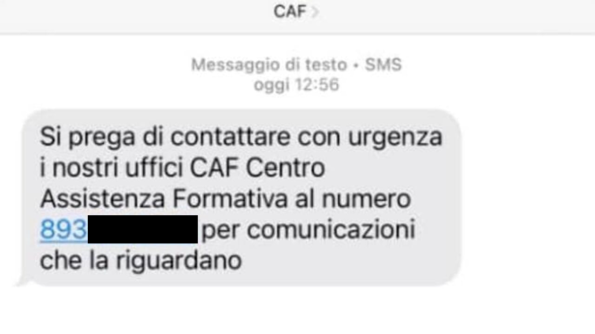 truffa caf