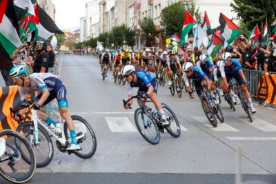 vuelta de espana proteste