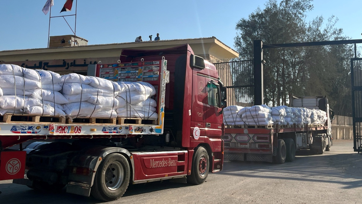 camion gaza rafah