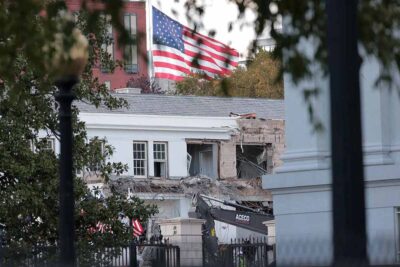 casa bianca demolizioni donald trump washington
